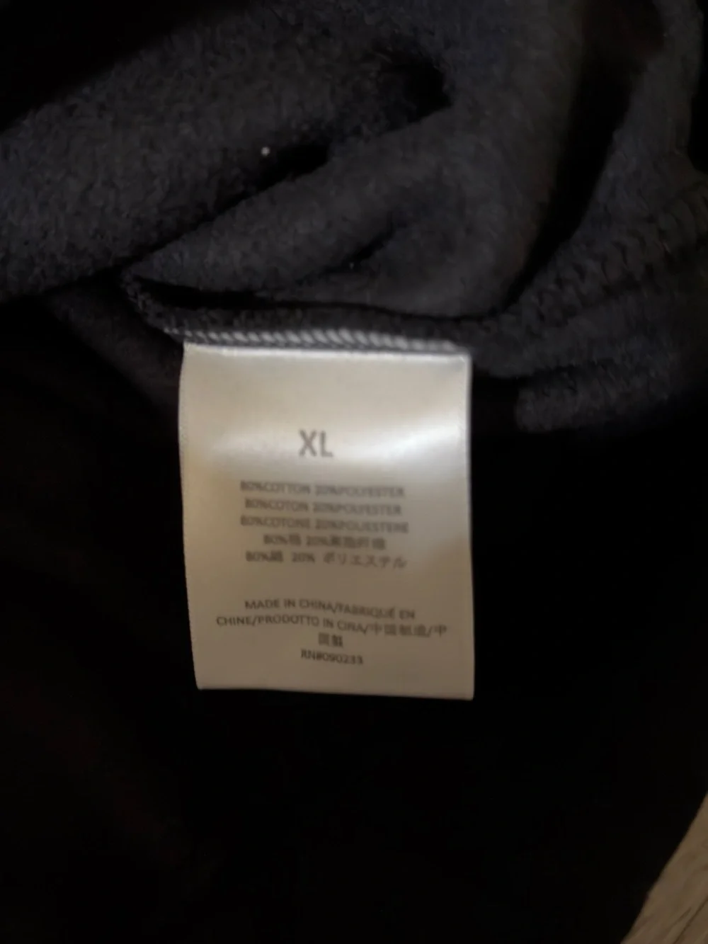 ESNTLS Black Sweatshirt with Yellow Cat Bag Graphic